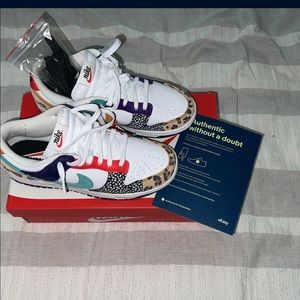 Womens Nike Dunk Low SE(Patchwork)